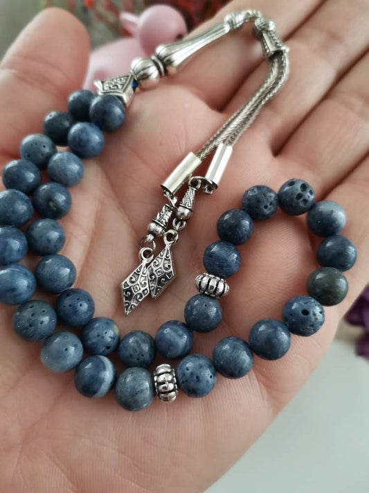 Orijinal Mavi Mercan Tesbih