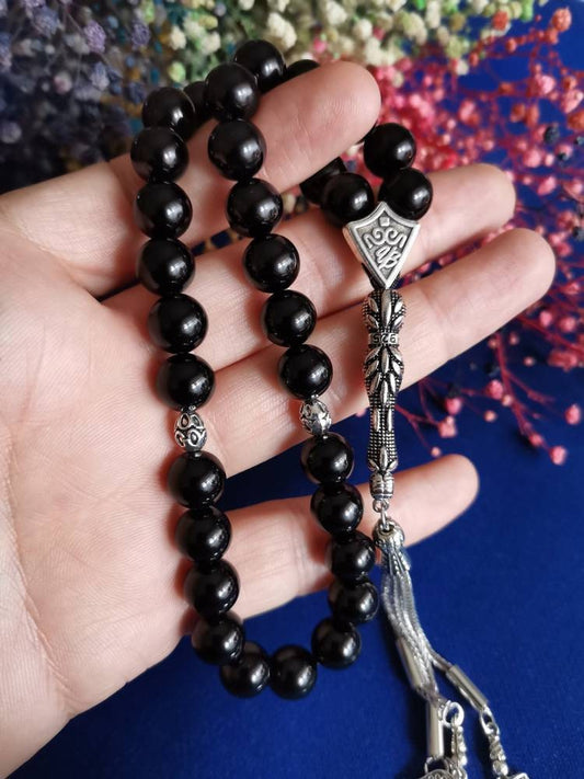 10 mm Siyah Oniks Tesbih