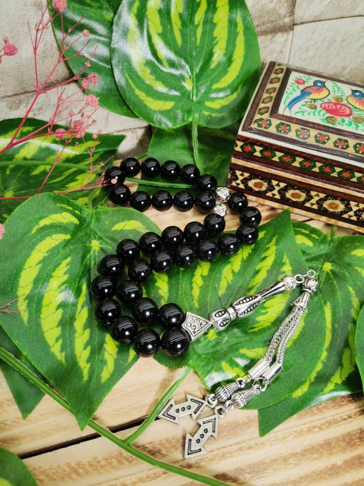 10 mm Siyah Oniks Tesbih