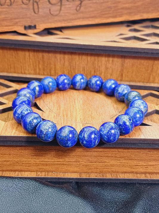 10 mm Lapis Lazuli Doğaltaş Bileklik