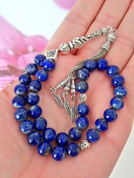 Lapis Lazuli Doğaltaş Tesbih