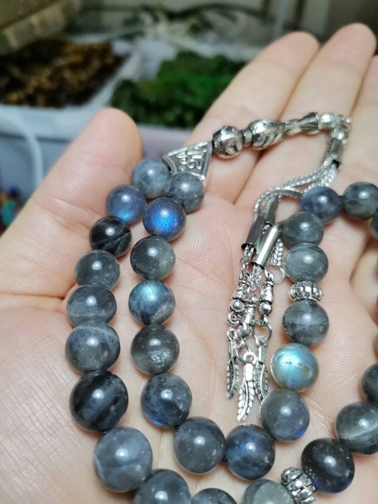 10 mm Premium Kalite Labradorit Tesbih