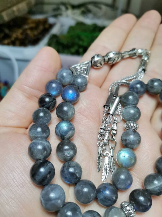 10 mm Premium Kalite Labradorit Tesbih