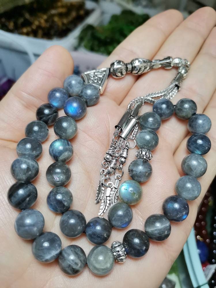 10 mm Premium Kalite Labradorit Tesbih