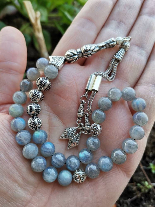 Kişiye Özel İsimli Labradorit Tesbih