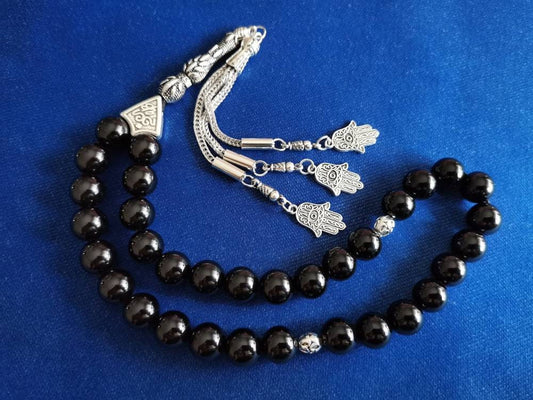 10 mm Siyah Oniks Tesbih