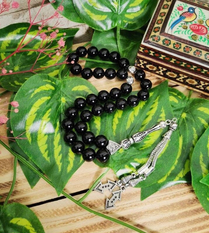 10 mm Siyah Oniks Tesbih
