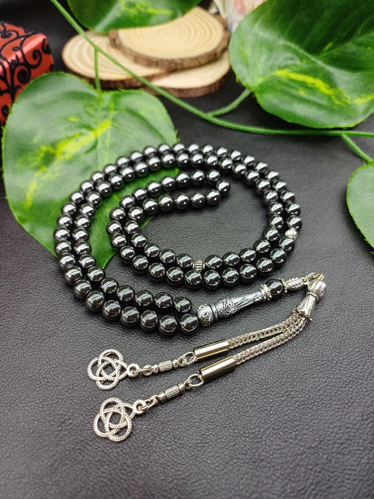 99 Boncuklu Hematit Doğaltaş Tesbih