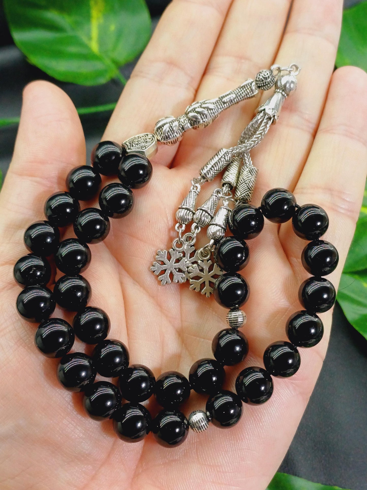 10 mm Siyah Turmalin Tesbih