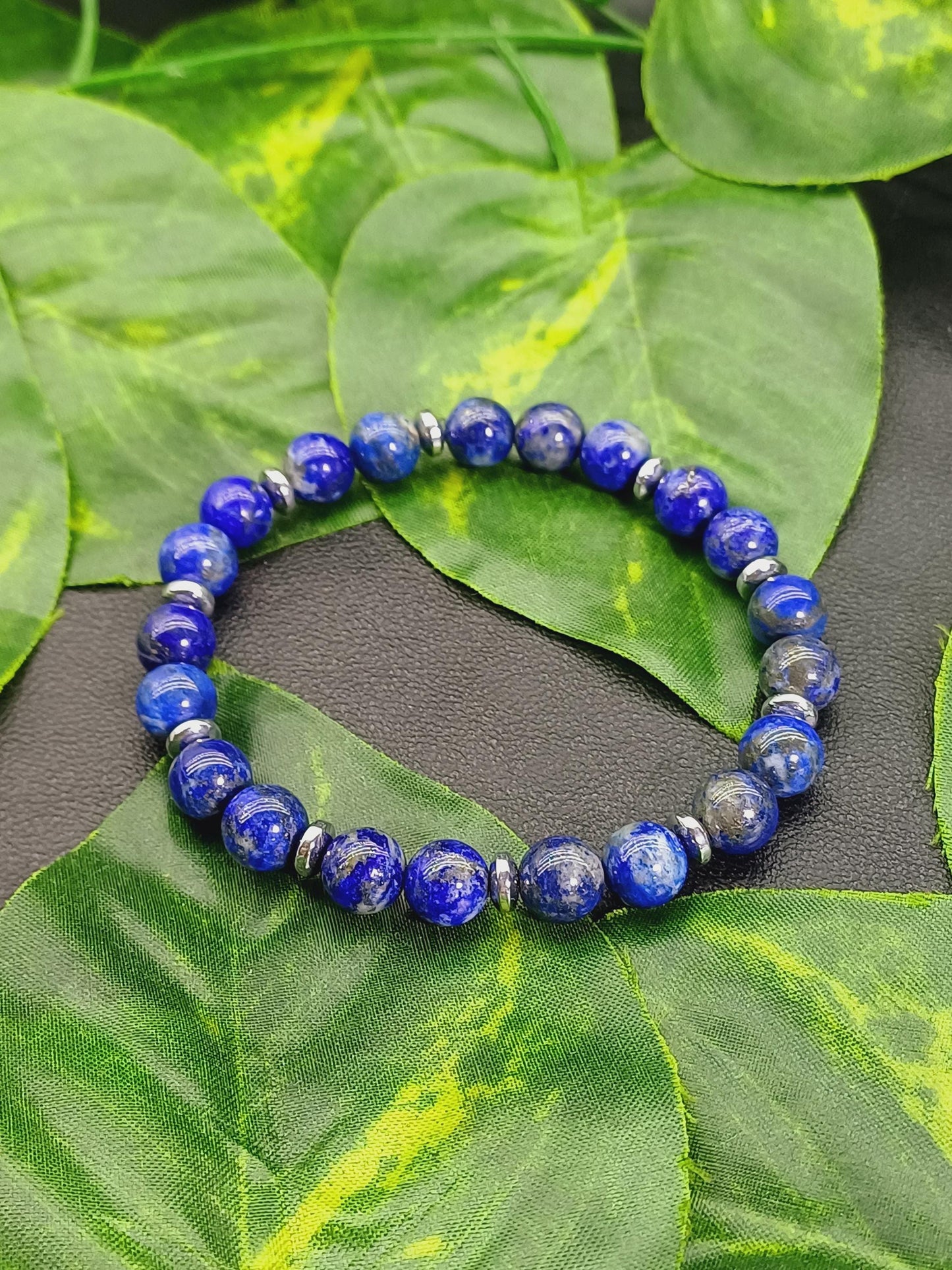 Lapis Lazuli Erkek Doğaltaş Bileklik