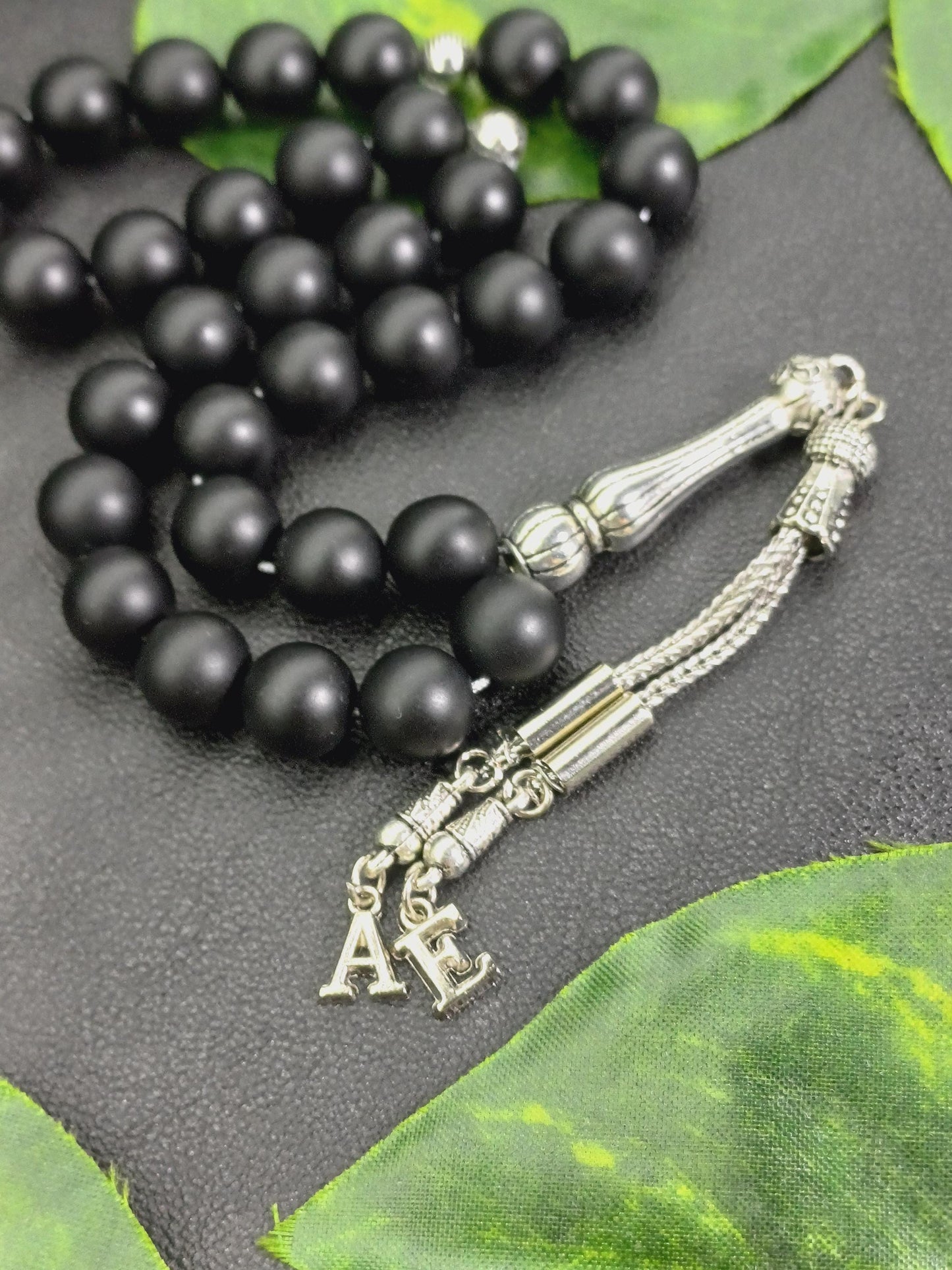 Kişiye Özel Mat Siyah Oniks Tesbih